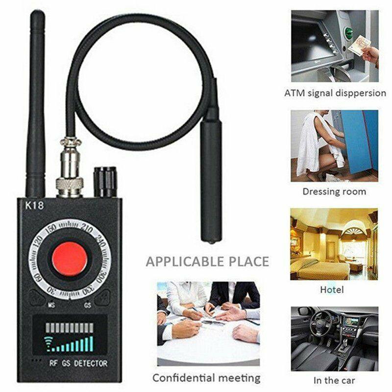 Detector anti-monitoring anti-tracking wireless signal detection dormant strong magnetic locator